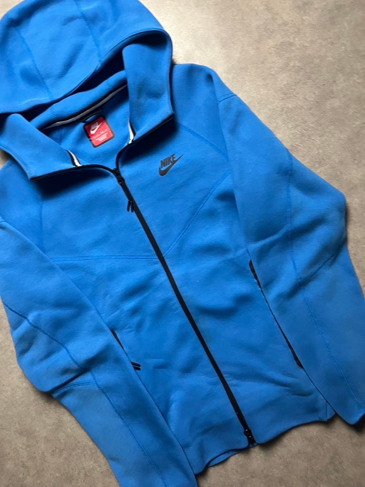 Veste Nike Tech Fleece Bleu