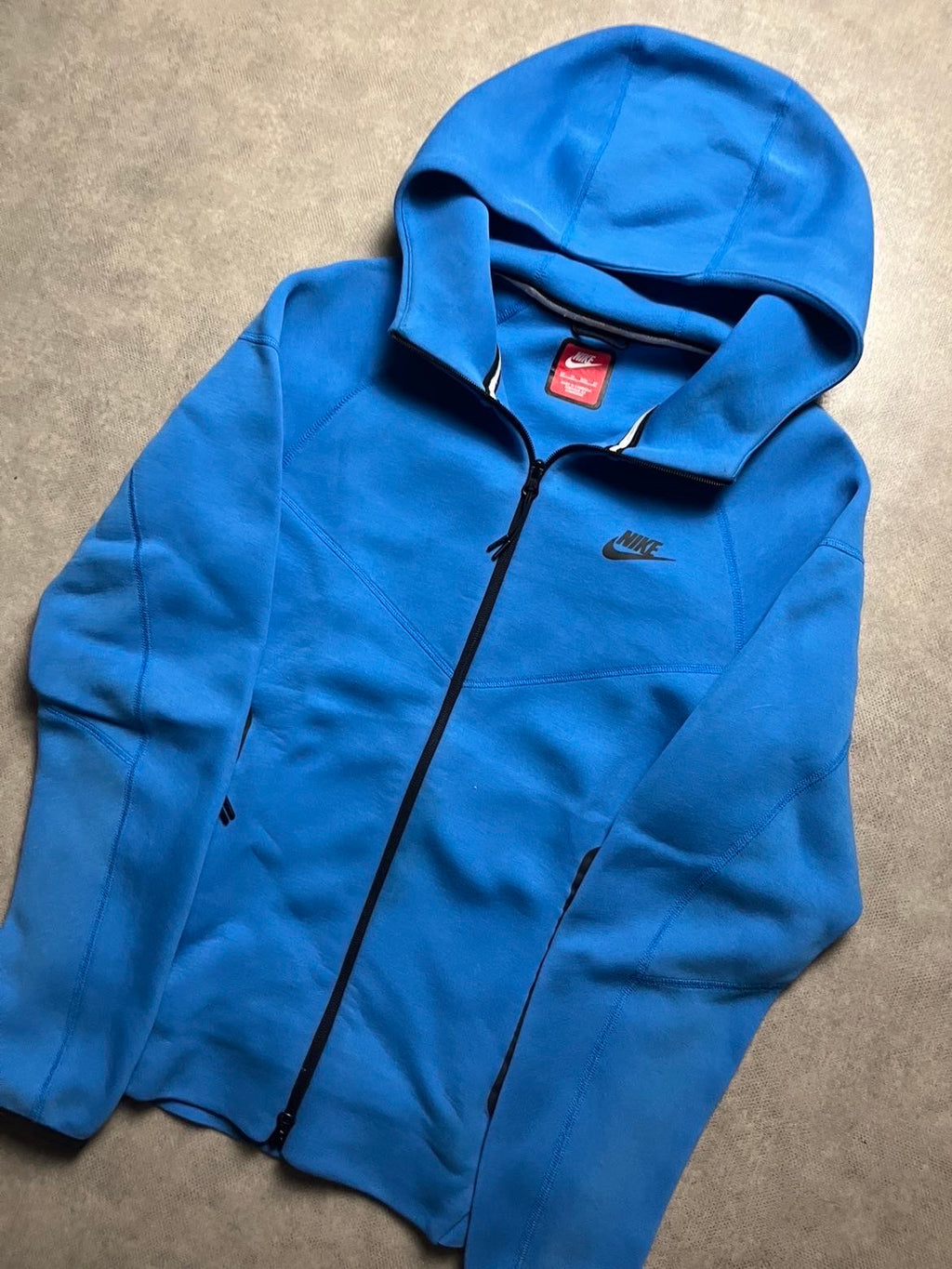 Veste Nike Tech Fleece Bleu